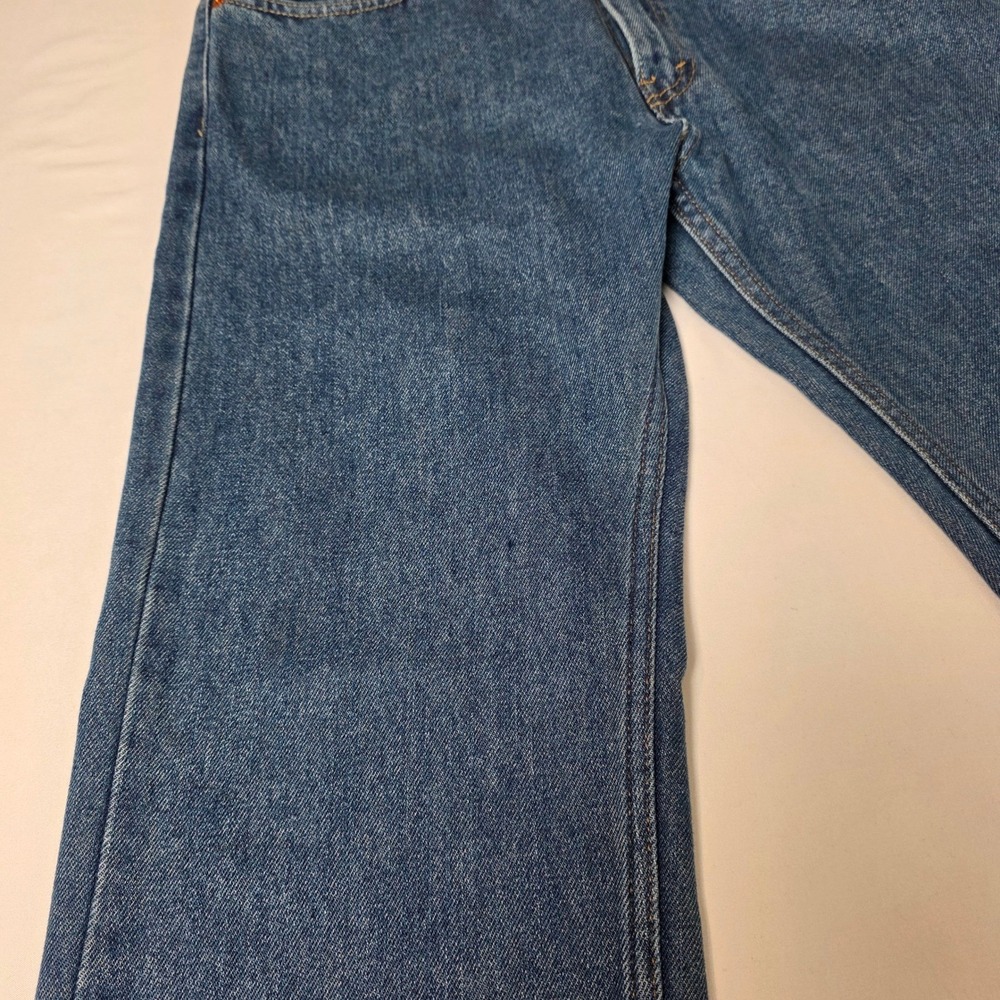 Levi's 505 Straight Fit Jeans Mens‎ 32x30 Blue Medium Wash 100% Cotton Denim - Picture 11 of 12